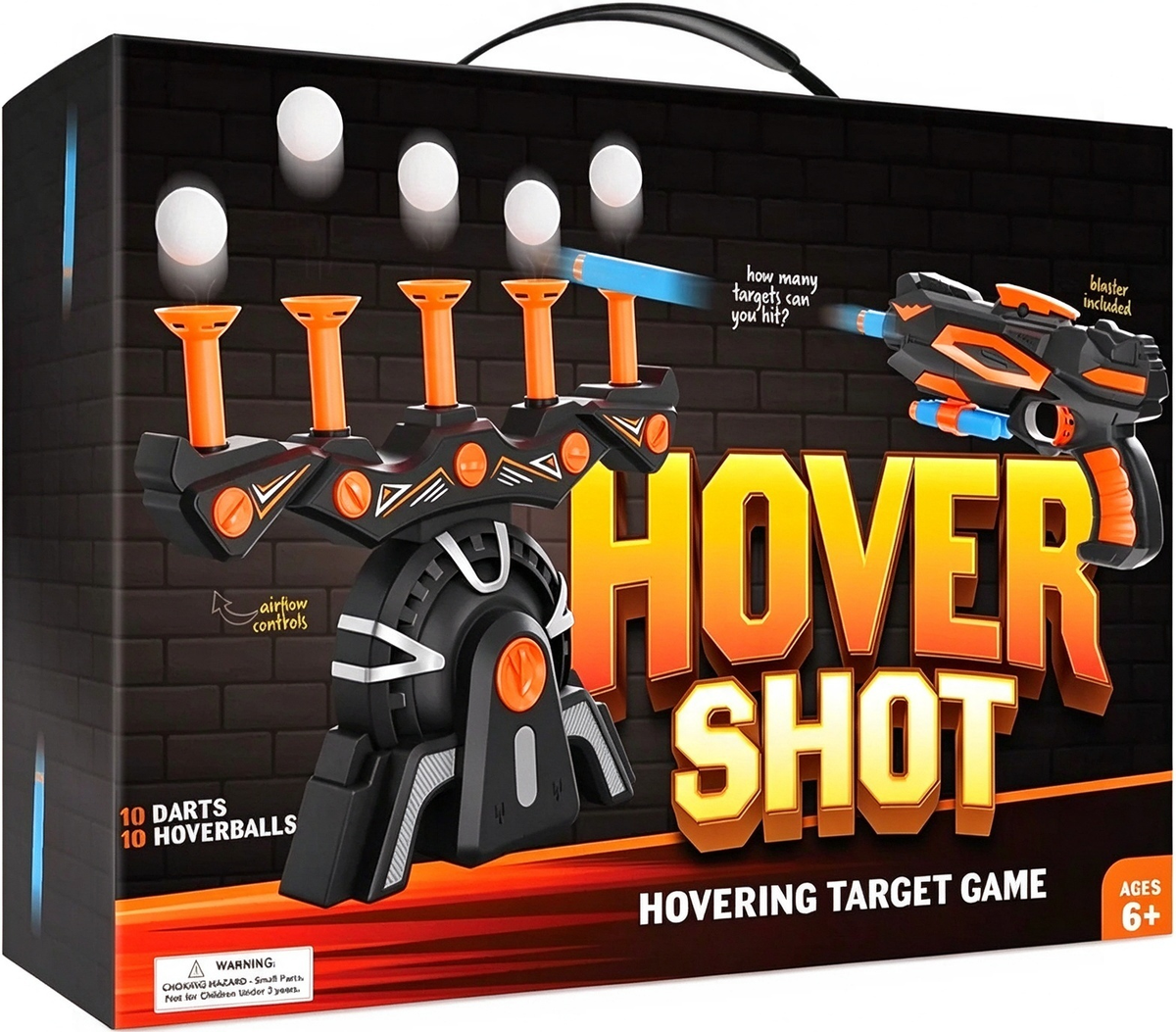 Kids Shooting Target Game, Birthday Gift for Boys, With Targets & Foam Darts