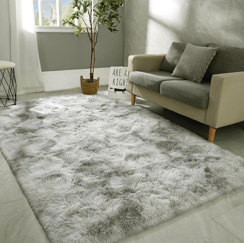 Plush Floor Mat  Decorative Area Rug