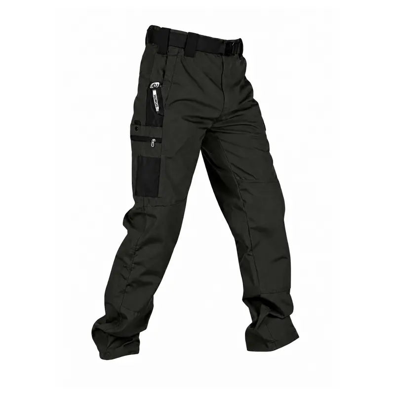 Men's Tactical Cargo Pants, 230g/m² Water & Abrasion Resistant Fabric
