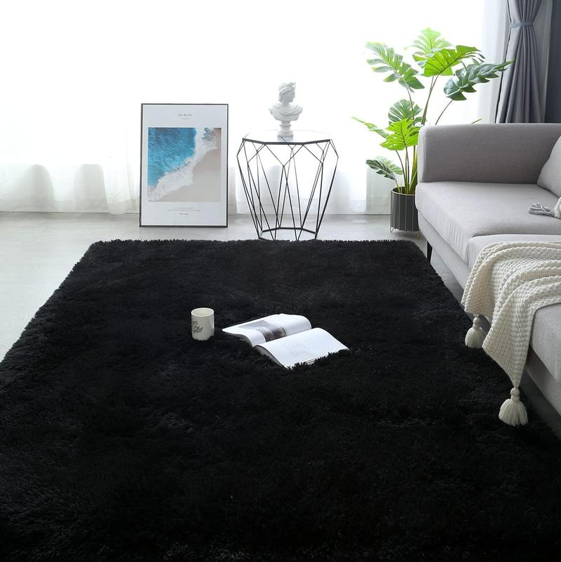 Plush Floor Mat  Decorative Area Rug